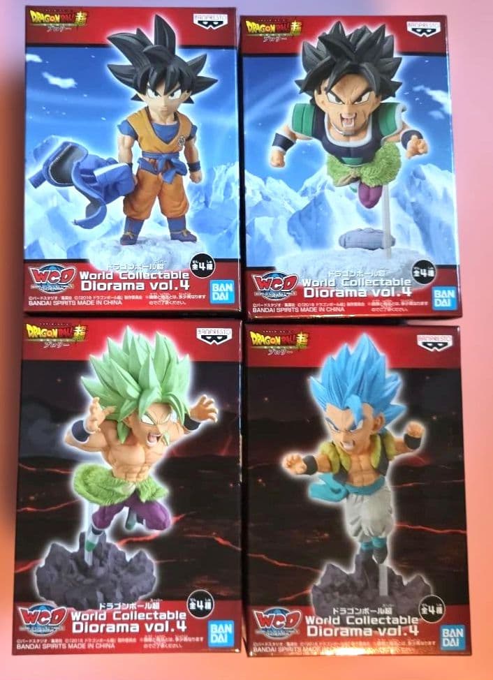 【未開封品】ドラゴンボール超ワールドコレクタブルジオラマ16点コンプリートセット