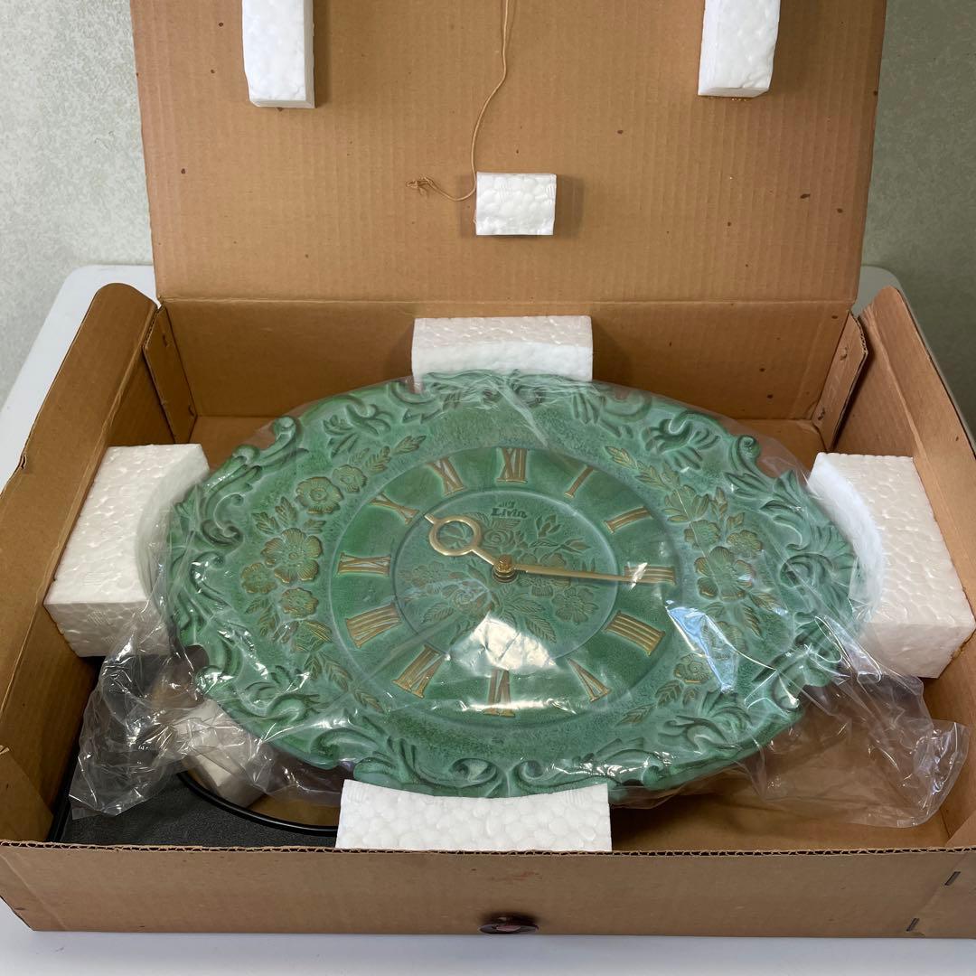 リビン　クオーツクロック　置き時計　記念品