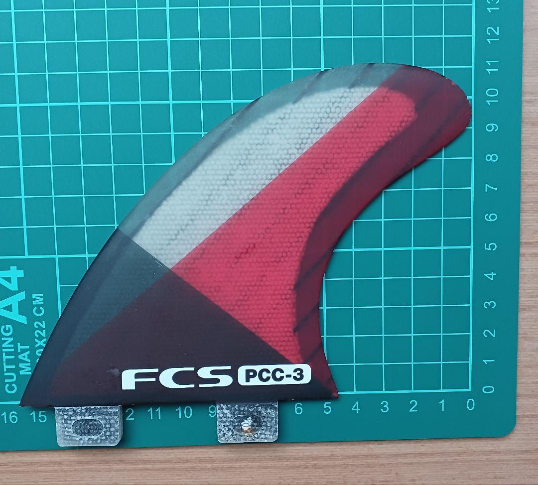 FCS　PCC-3　サーフボードフィン　トライフィン　スラスターフィン