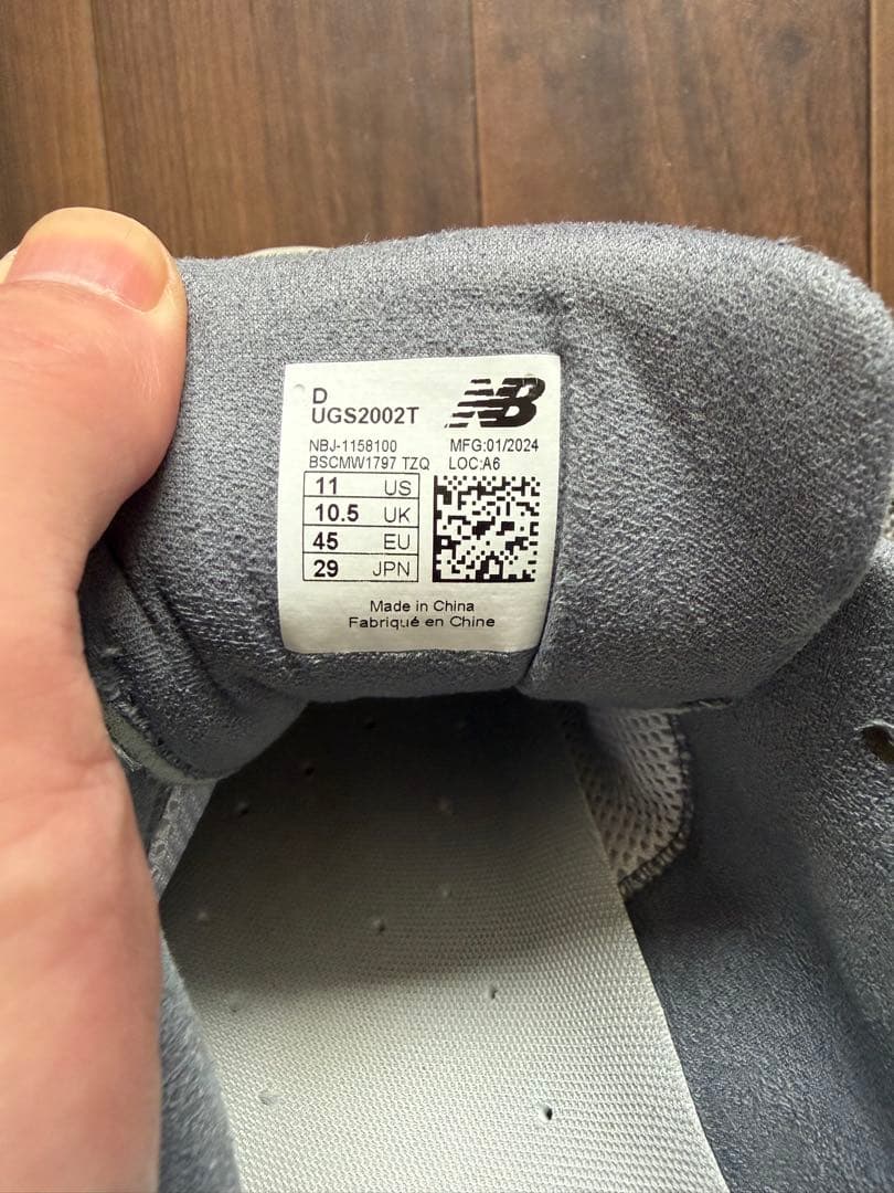 New Balance 2002 ゴルフシューズ グレー