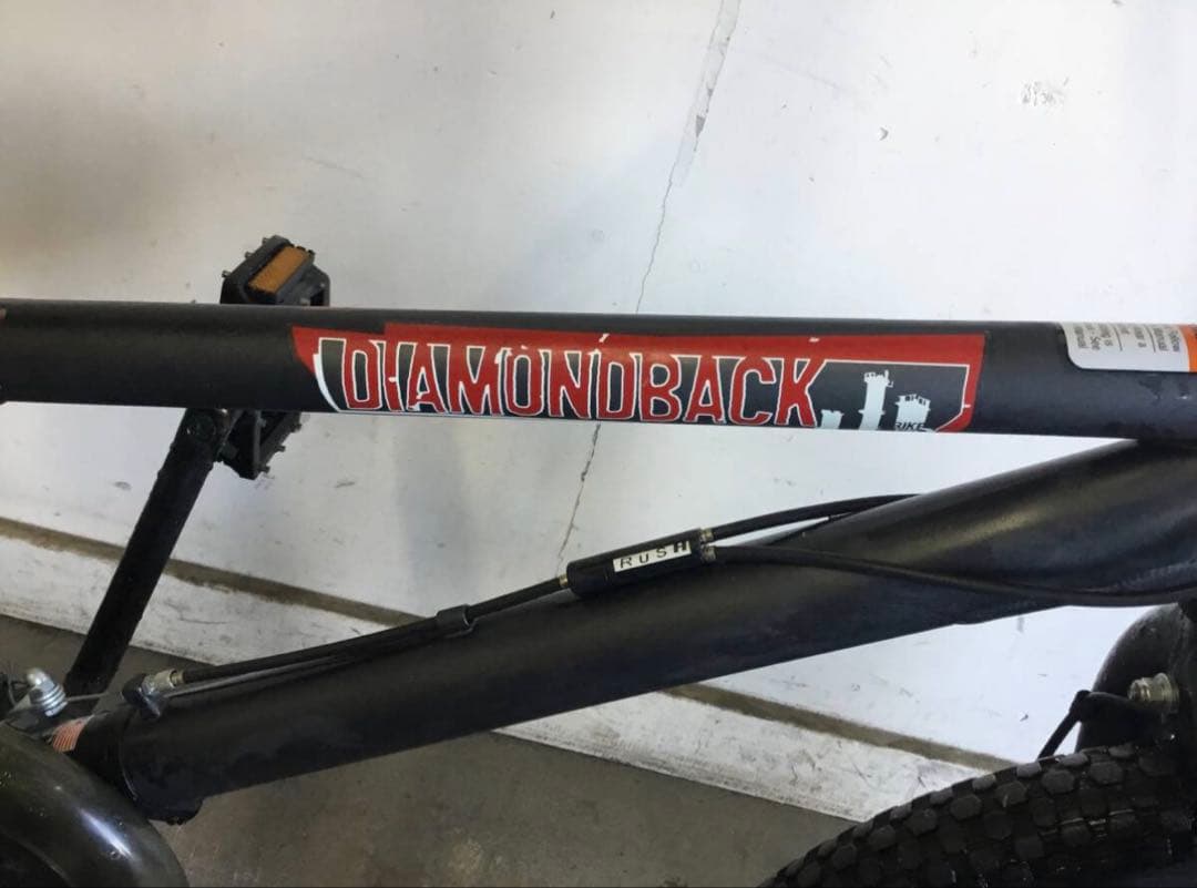 引き取り限定 DIAMONDBACK BMXバイク ブラック