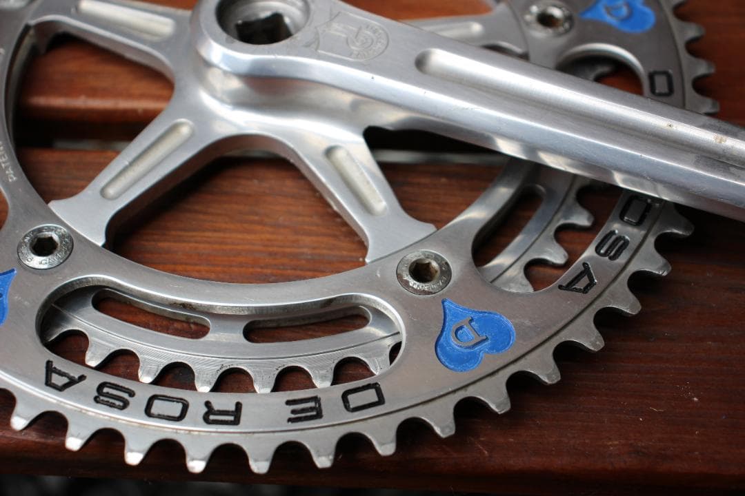 パーツ Campagnolo STRADA CRANKSET DE ROSA PANT