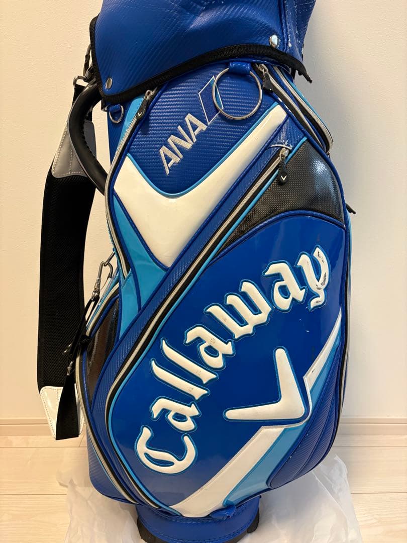 激レア　Callaway ANA キャディバッグ 青