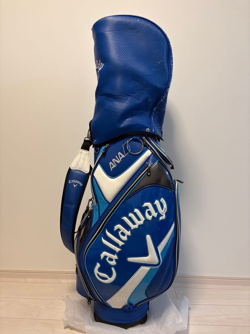 激レア　Callaway ANA キャディバッグ 青