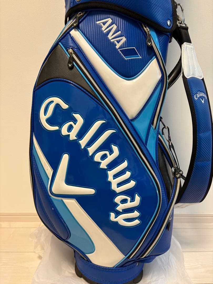 激レア　Callaway ANA キャディバッグ 青