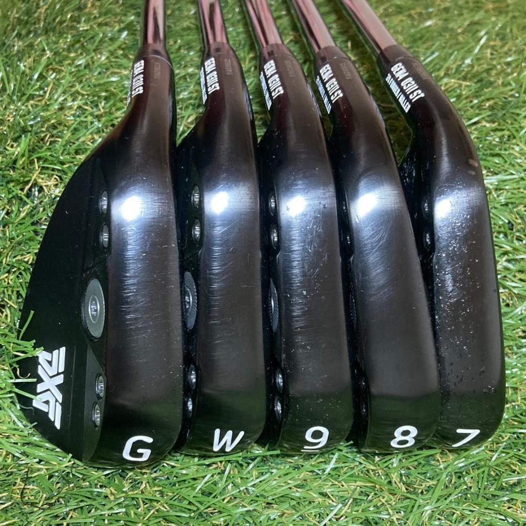 レフティ　PXG GEN4 0311 ST マッスルバックアイアン5本　左 MB