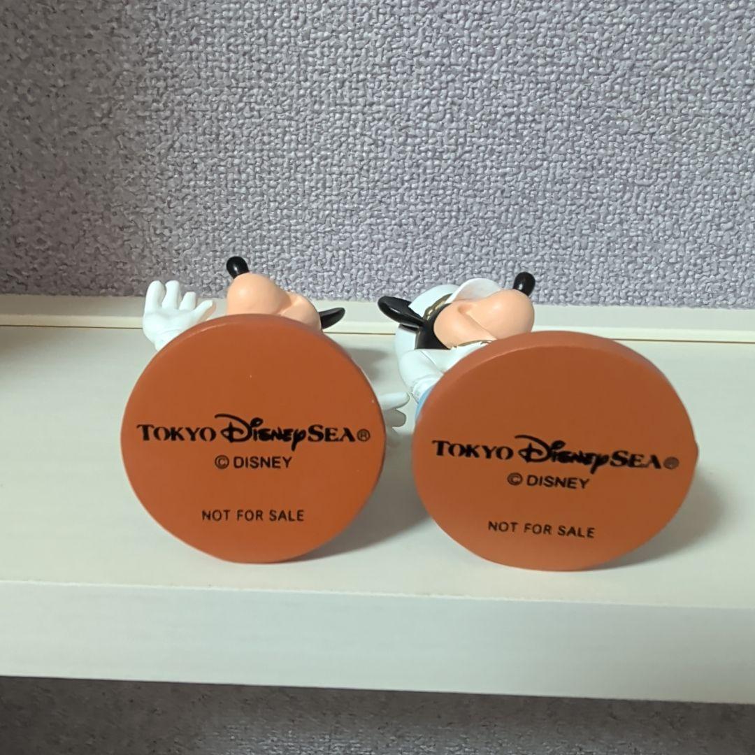 【希少品】東京ディズニーシー 5周年 ミッキー ミニー フィギュア