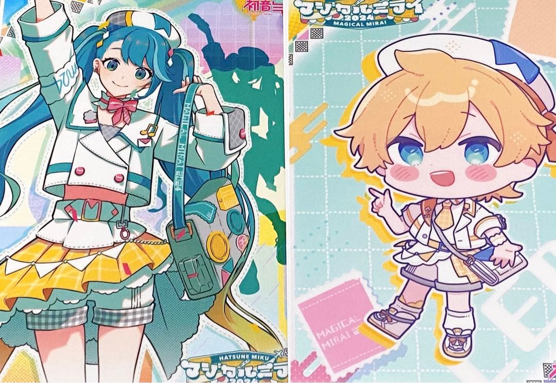 マジカルミライ クリアビジュアルポスター アクスタ セット