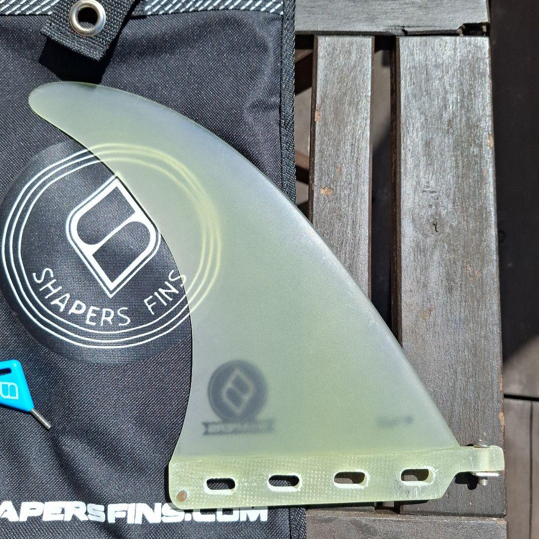 美品 SHAPERS FINS 9\" FLEX ロング ミッドレングス 期間限定