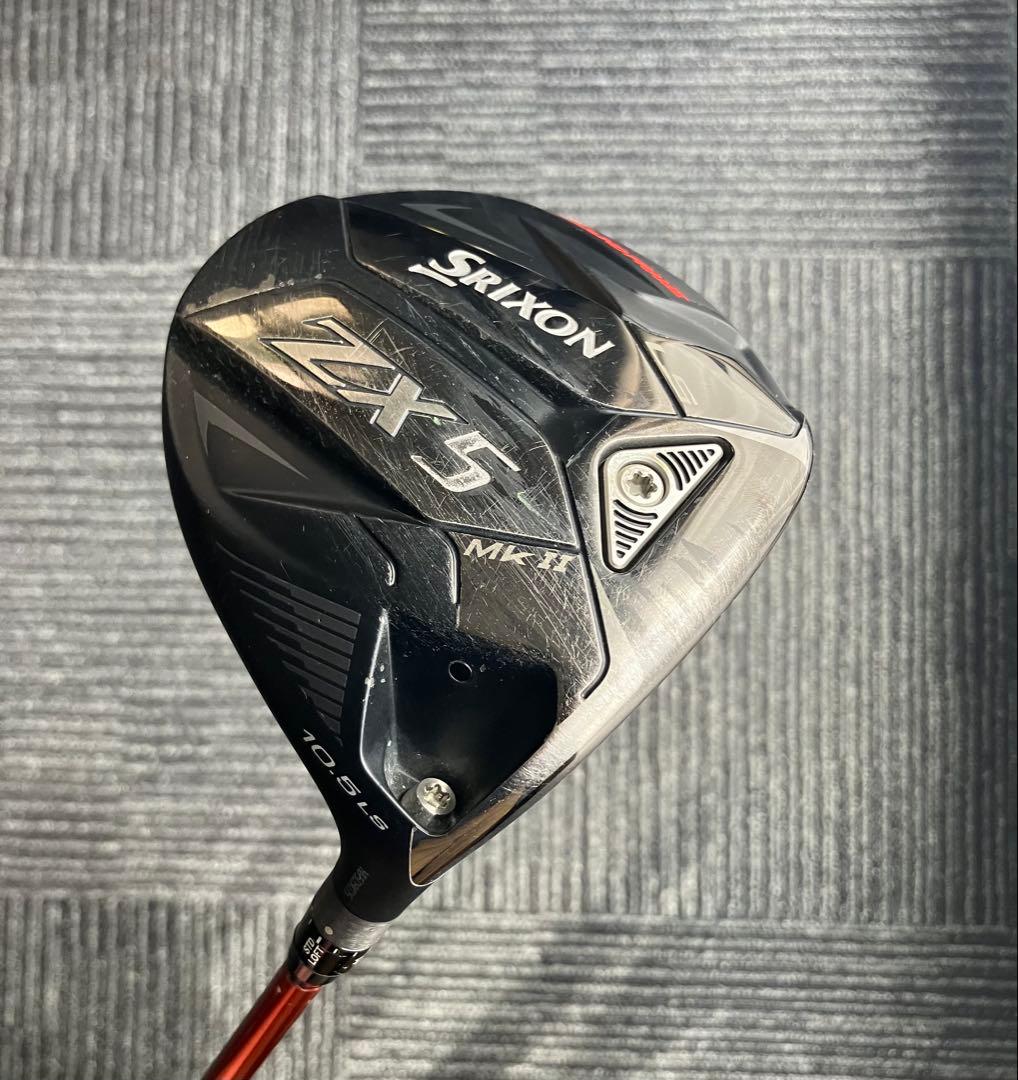 Srixon ZX5 Mk2 LSドライバー 10.5度 純正+カスタムシャフト
