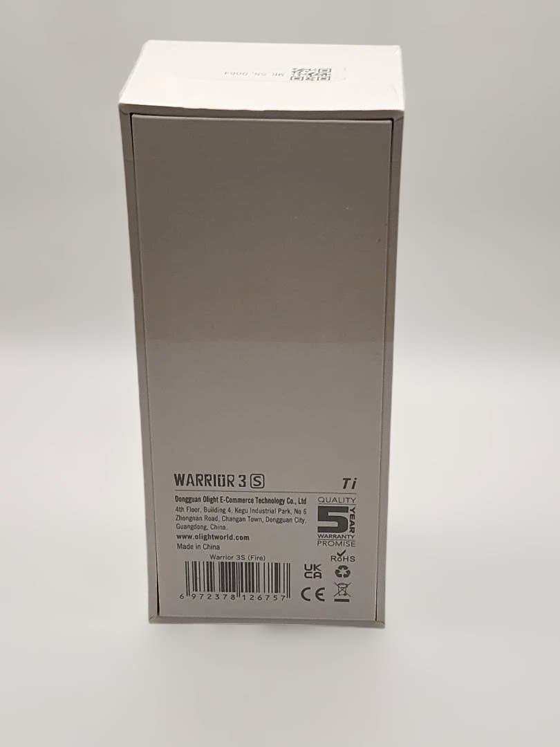 オーライト　Olight WARRIOR 3S Ti（FIRE）