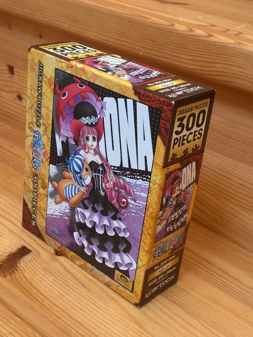 【廃盤/箱付】ONE PIECE ペローナ300Pパズル＋専用フレーム完成品