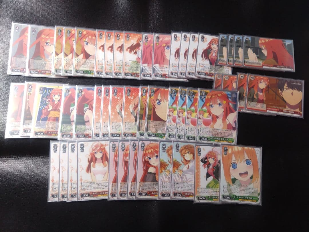ヴァイスシュヴァルツ 引退品 五等分の花嫁 デッキ5個セット+デッキパーツ