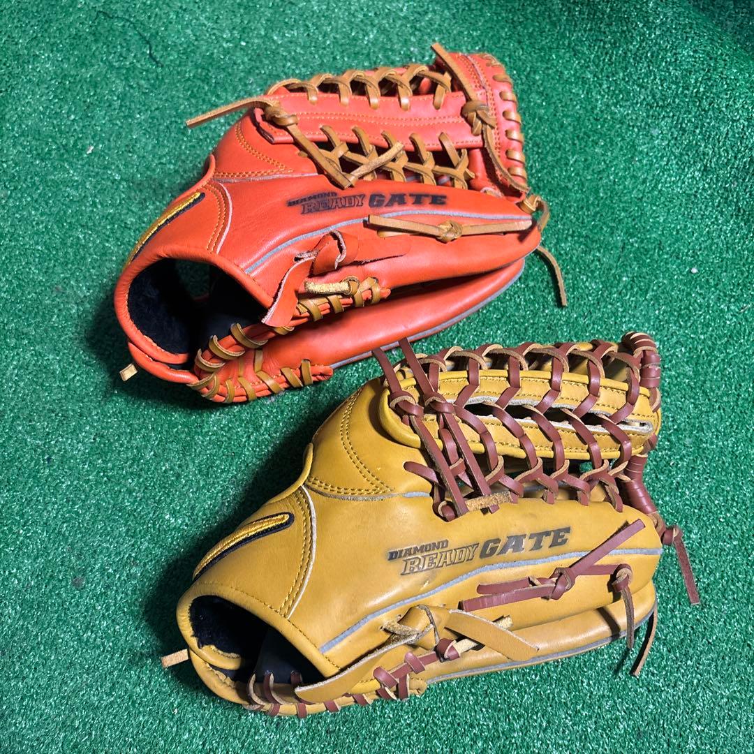 NIKE DIAMOND READY GATE 軟式右利き用2つ左利き用1つ