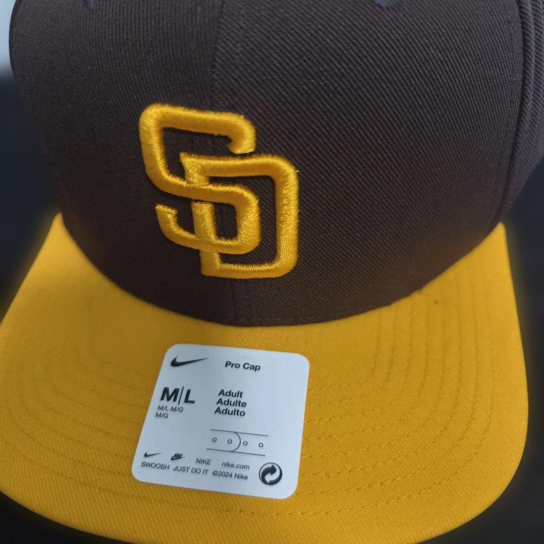 ナイキ MLB サンディエゴ・パドレス Pro キャップ ブラウン M/L