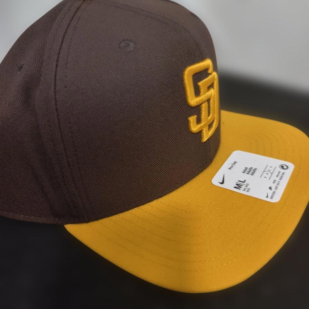 ナイキ MLB サンディエゴ・パドレス Pro キャップ ブラウン M/L