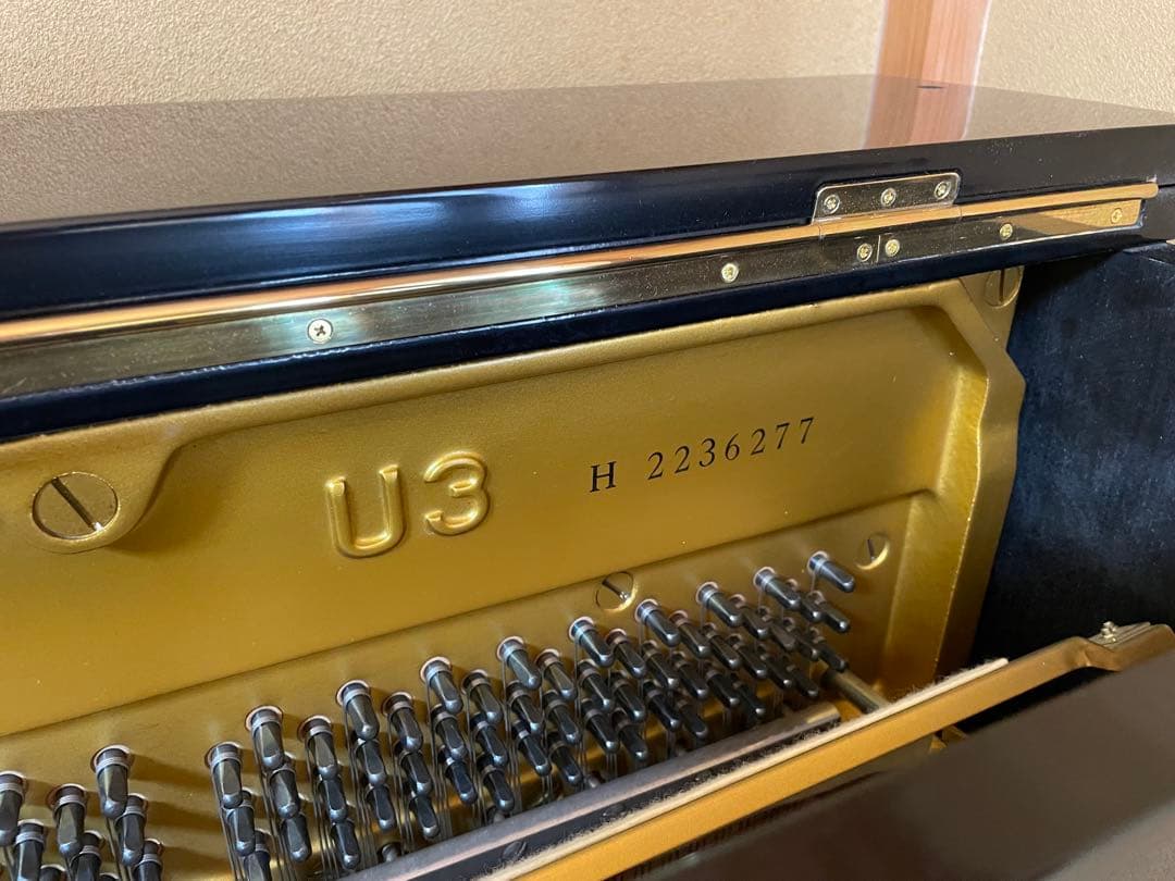 値下げ！YAMAHA アップライトピアノ U3 ピアノカバー付