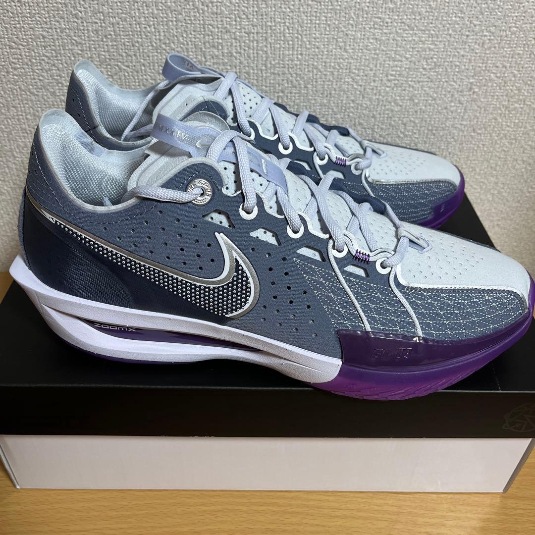 新品 NIKE AIR ZOOM G.T. CUT3 PURPLE 28.5cm
