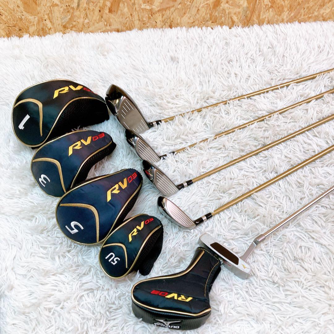 MIZUNO ミザノ　RV03 ゴルフクラブセット　キャディバッグ付き