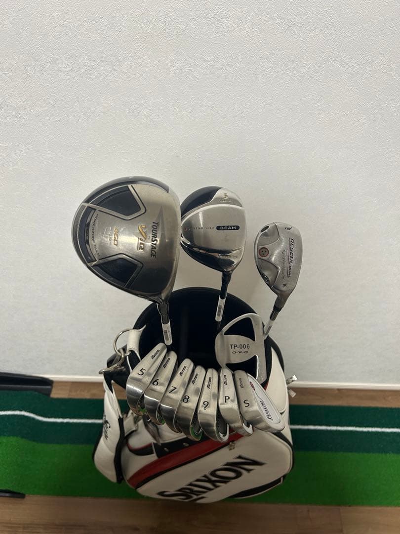 【SRIXON】ゴルフクラブセット　BRIDGESTONEドライバーMIZUNO