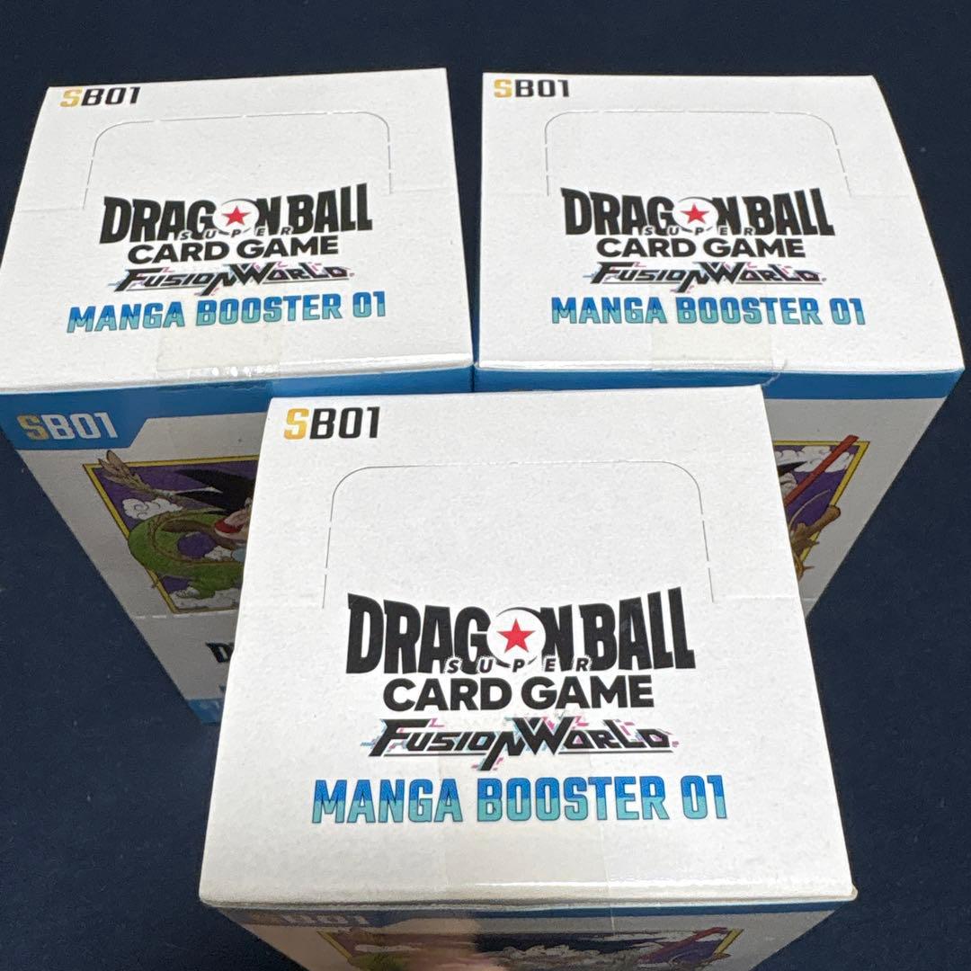 ドラゴンボールカードゲーム フュージョンワールド マンガブースター01 テープ付
