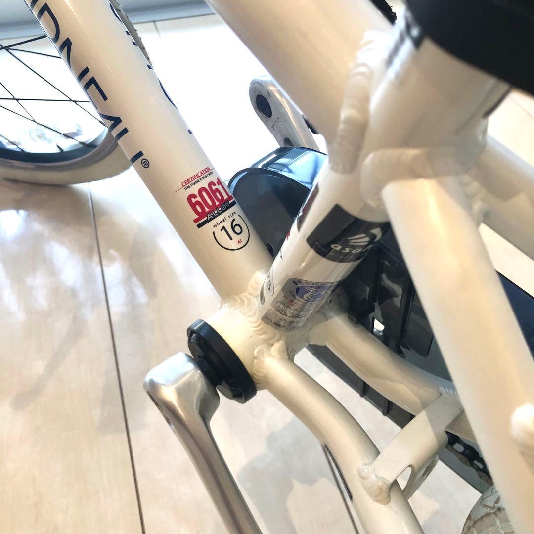 LOUIS GARNEAU ルイガノ キッズ ホワイト 16インチ【美品】