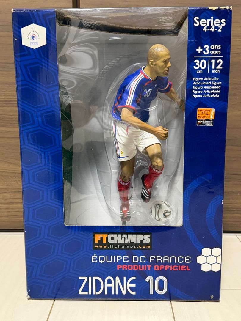 FT CHAMPS ロナウジーニョ　ジダン　ベッカム 30cm 未開封