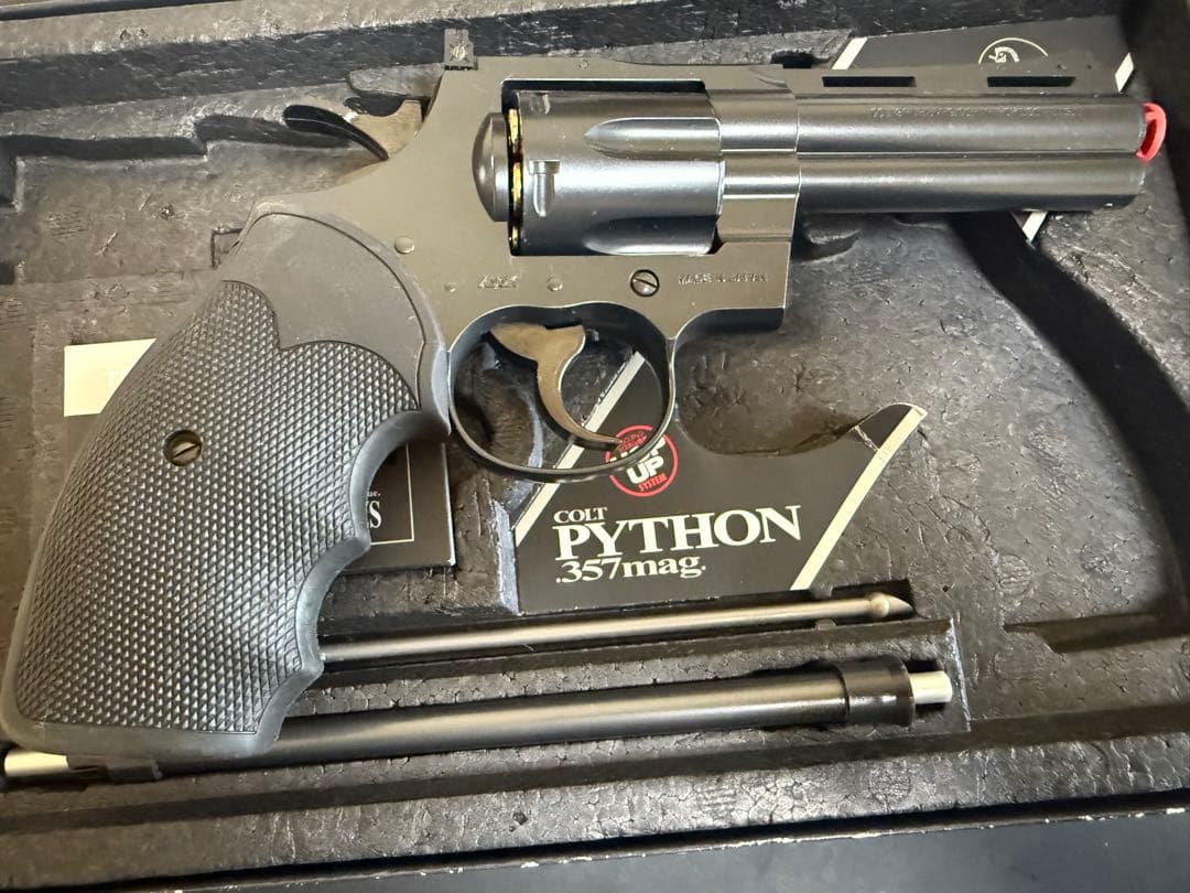 東京マルイ コルトパイソン357mag 4inch ガスリボルバー