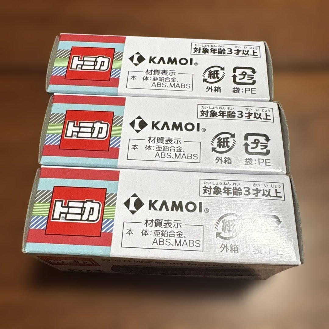 限定品　トミカ mt factory tour15 バス カモ井加工紙 mtバス
