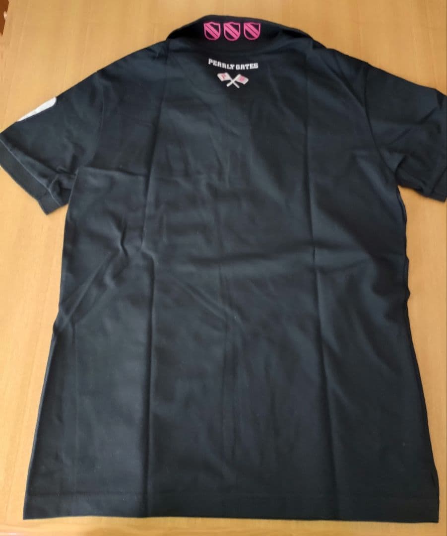 PEARLY GATES ブラックポロシャツ
