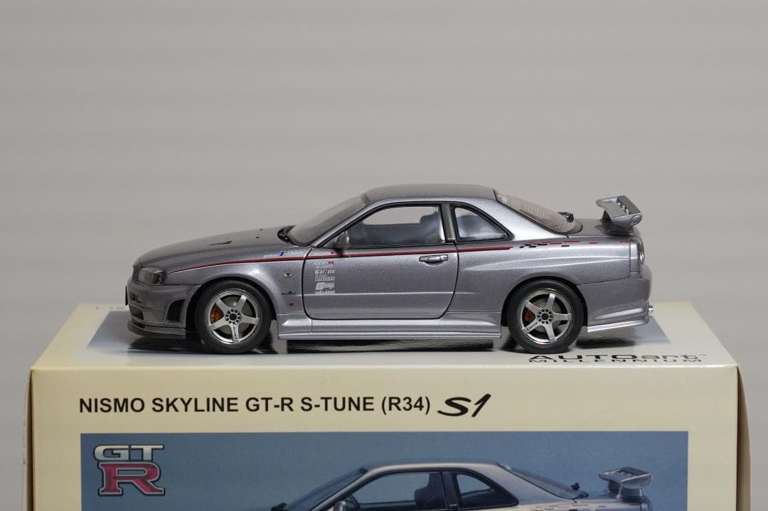 オートアート 1/18 日産 SKYLINE GT-R R34 S-tune