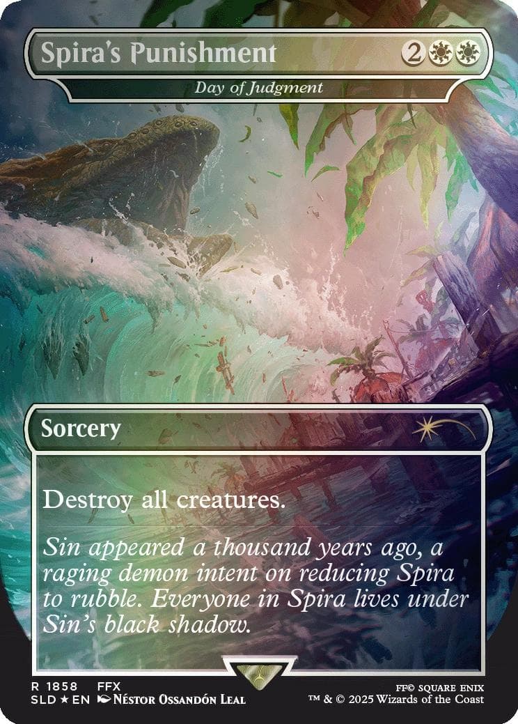 MTG Secret Lair x FF Game Over 英語版 Foil版