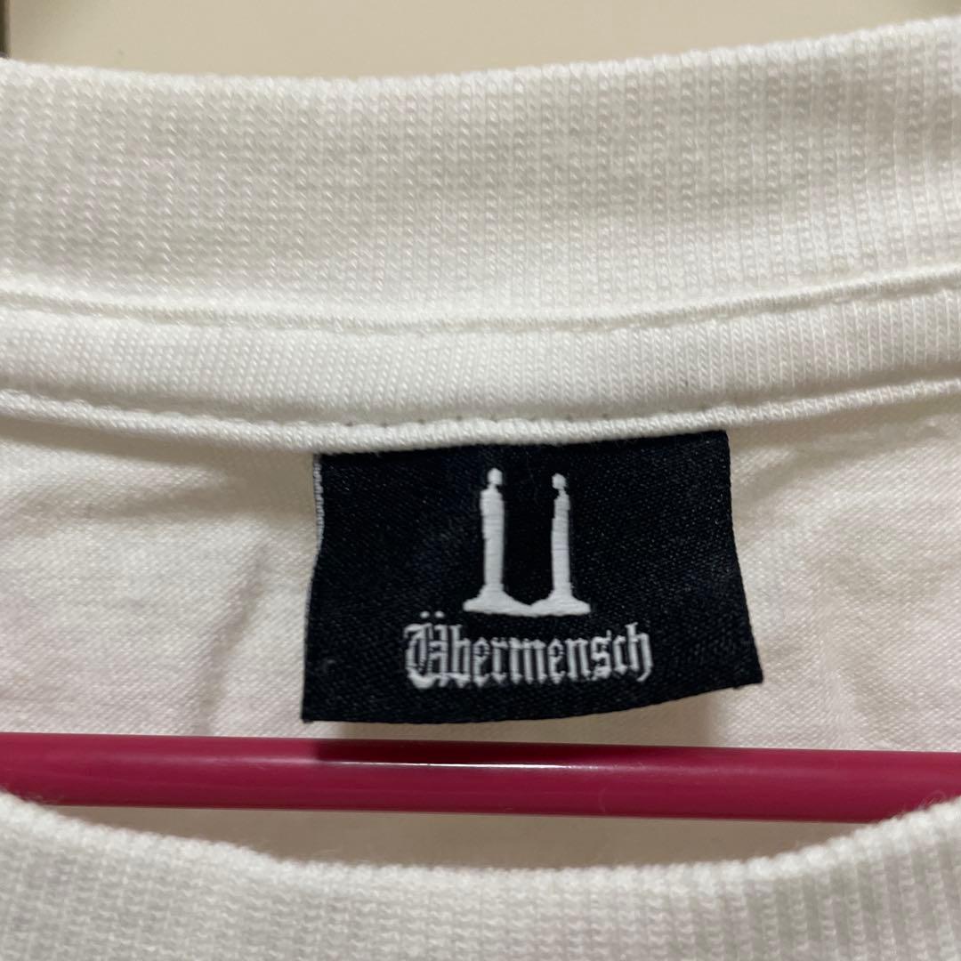 G-DRAGON ジヨン Übermensch 公式ホワイトTシャツ