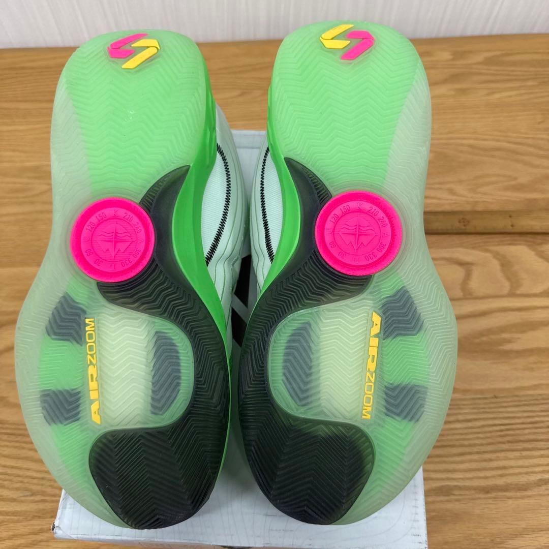 Air Zoom バスケットシューズ ミントグリーン
