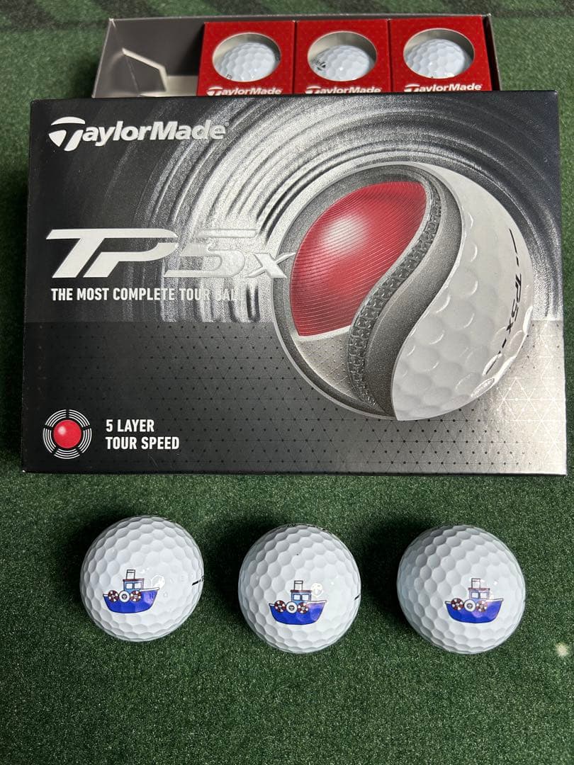 【TaylorMade 】TP5x ゴルフボール 直営店　店別限定品　1ダース
