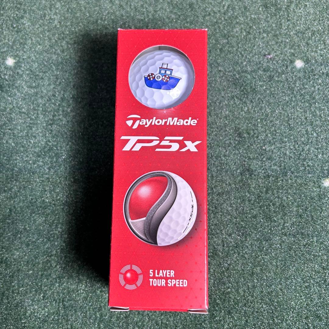 【TaylorMade 】TP5x ゴルフボール 直営店　店別限定品　1ダース