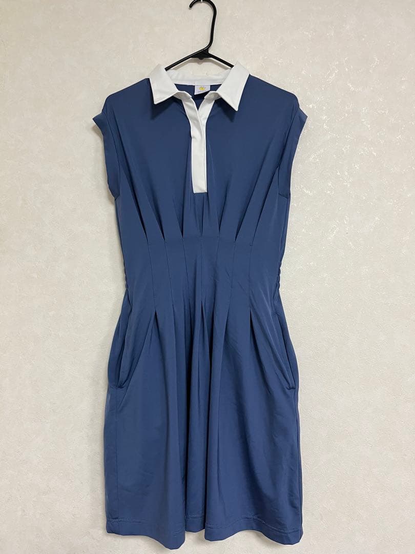 TMG ティー エム ジー ウエストタックワンピース ゴルフ ワンピース M