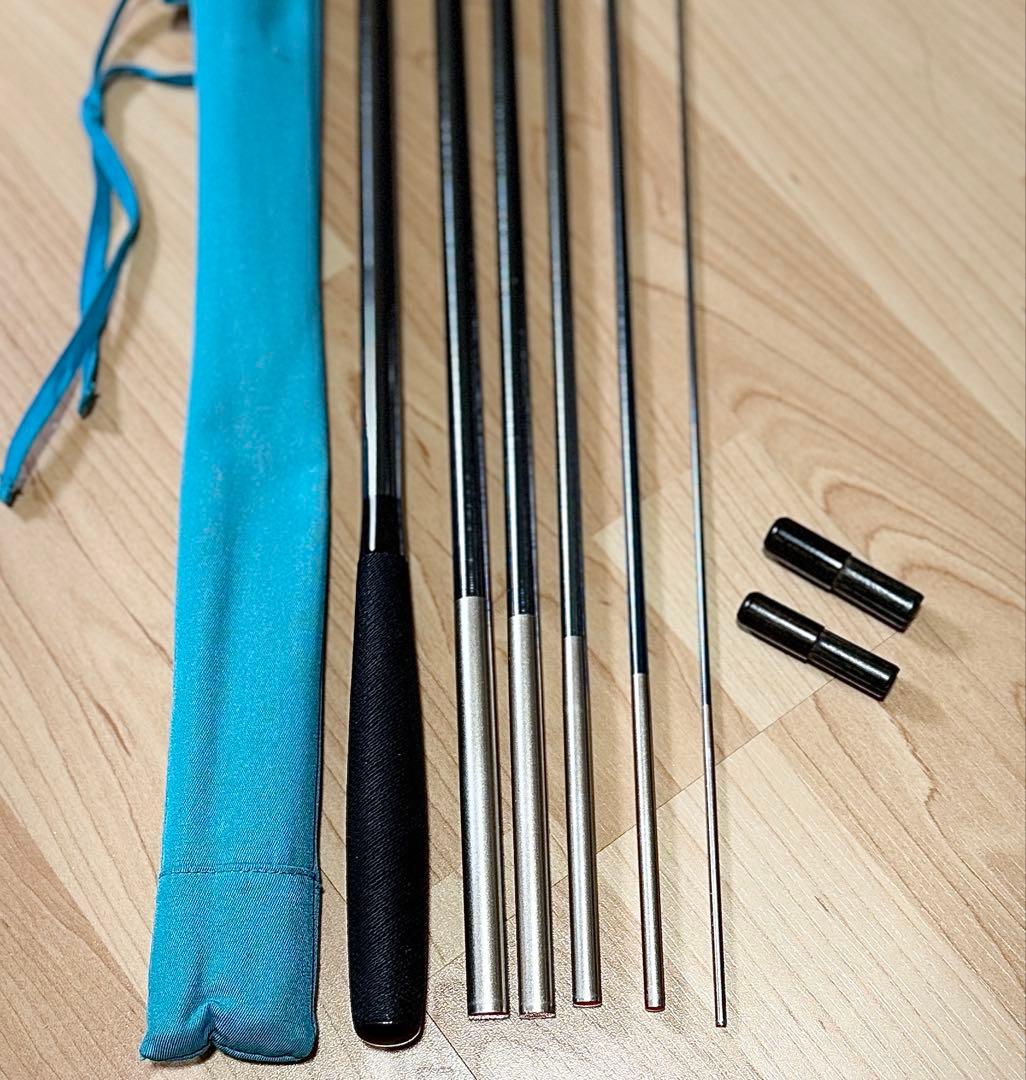 【美品】シマノ 飛天弓 閃光R 19尺