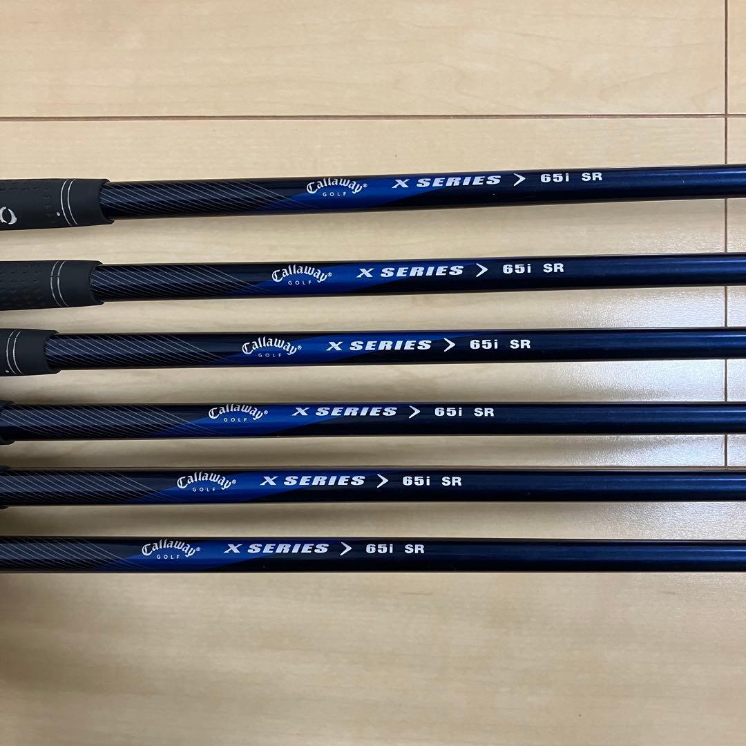 Callaway (キャロウェイ)X22アイアンセット(5〜PW) 65i SR