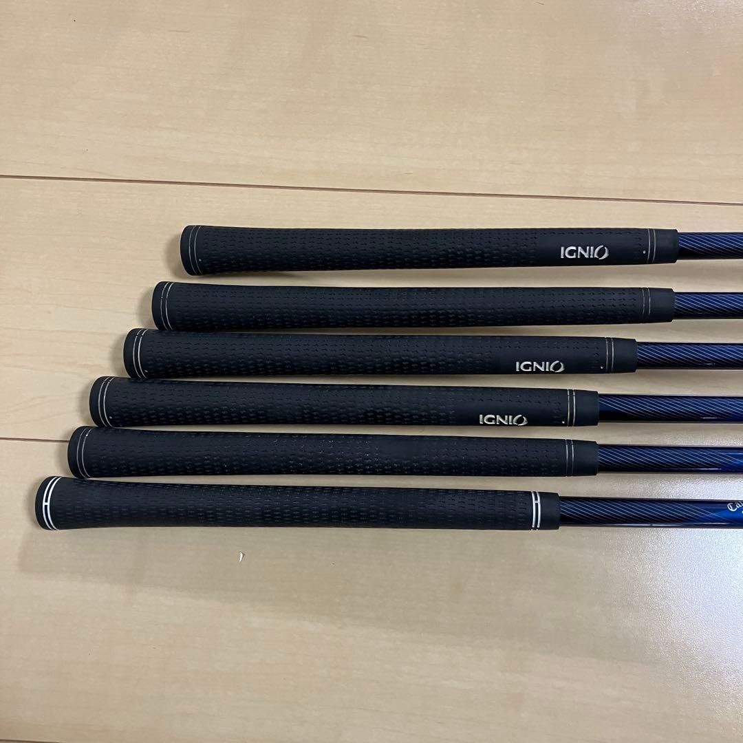 Callaway (キャロウェイ)X22アイアンセット(5〜PW) 65i SR