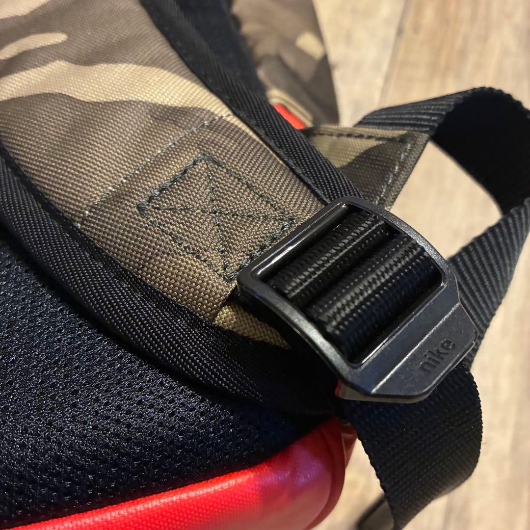 【美品】Nike カモフラージュ ゴルフ ロールトップリュック 大容量