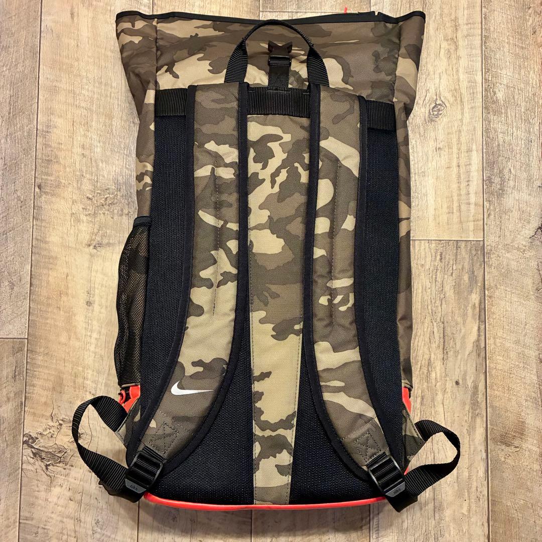 【美品】Nike カモフラージュ ゴルフ ロールトップリュック 大容量