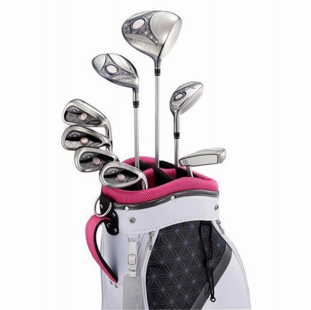 バッグ無し‼️Callaway solaire レディースゴルフクラブセット