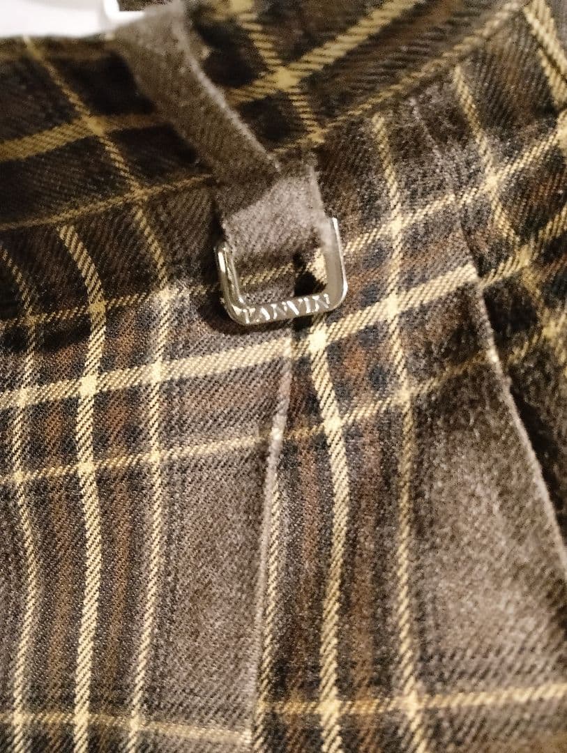 大人気　LANVIN Golf チェック柄ゴルフパンツ Mサイズ　送料無料