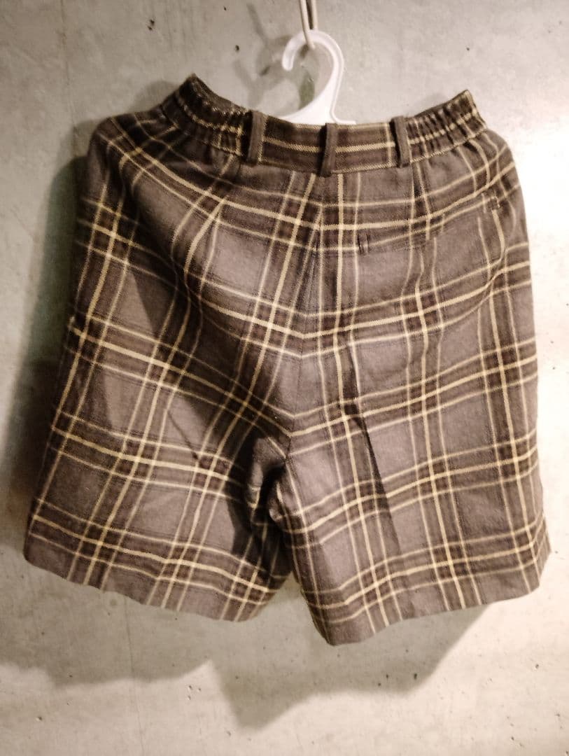 大人気　LANVIN Golf チェック柄ゴルフパンツ Mサイズ　送料無料