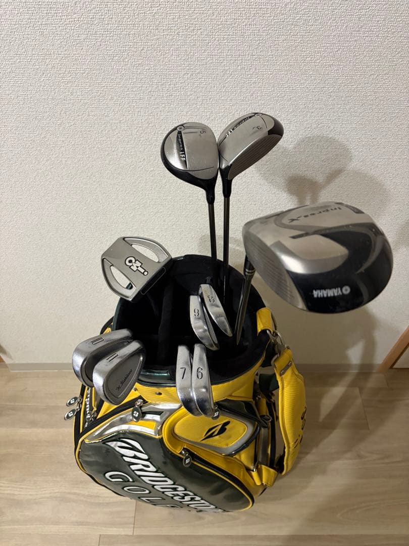 BRIDGESTONE ゴルフクラブセット バッグ付き