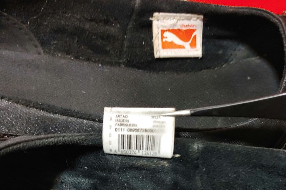 【送料無料】PUMA　サバデラII　BK/BK　24cm【レア品】【純正箱付き】