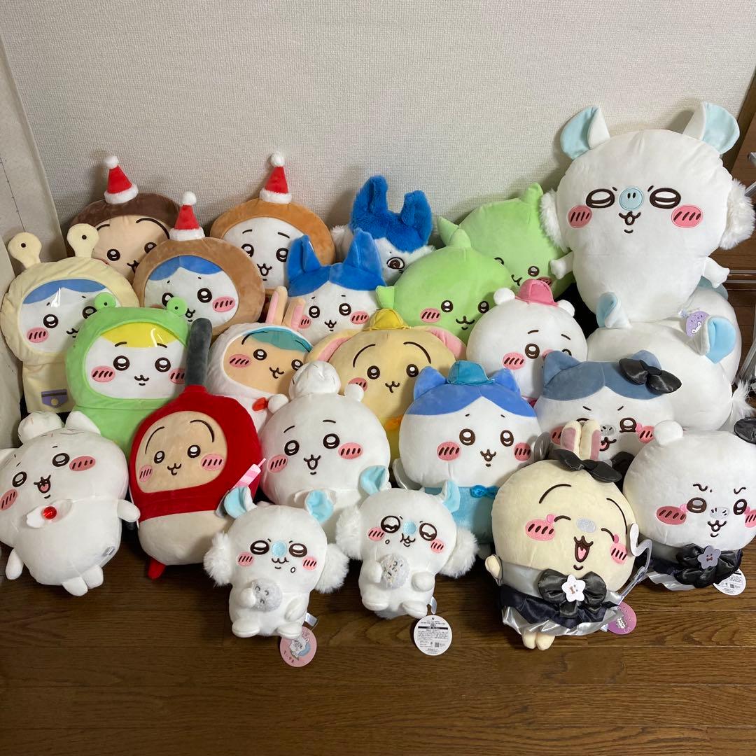 ちいかわ　ぬいぐるみ　プライズ　まとめ売り　ハチワレ　うさぎ　モモンガ　もっちる
