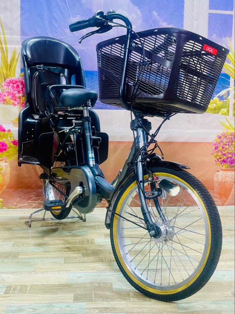 【限定価格】ギュット⭐️12AH！パナソニック子供乗せ電動アシスト自転車Y3415