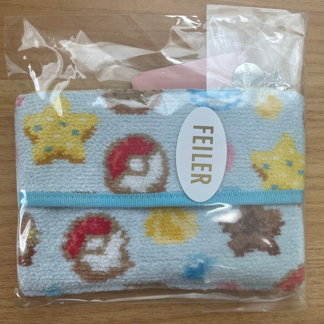 【新品未使用】FEILERフェイラー ポケモン ティッシュポーチ ハンカチセット